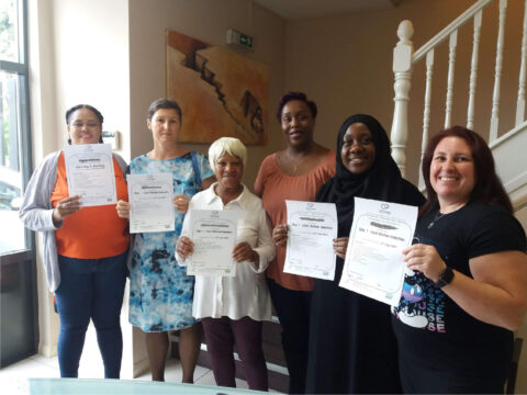 Stella Camara and some recent graduates